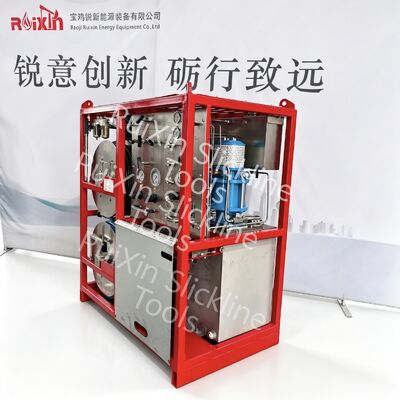 Slickline PCE 유압 제어 그리스 주입 펌프 시스템 5000PSI ~15000PSI API 유선 장비